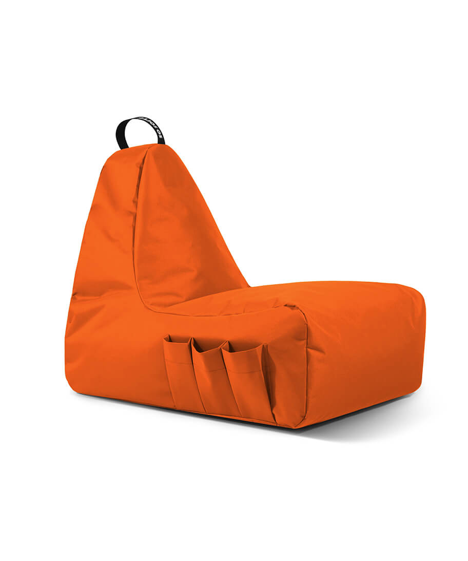 Sėdmaišis Chill Gamer L, 80x57x75 cm, oranžinė