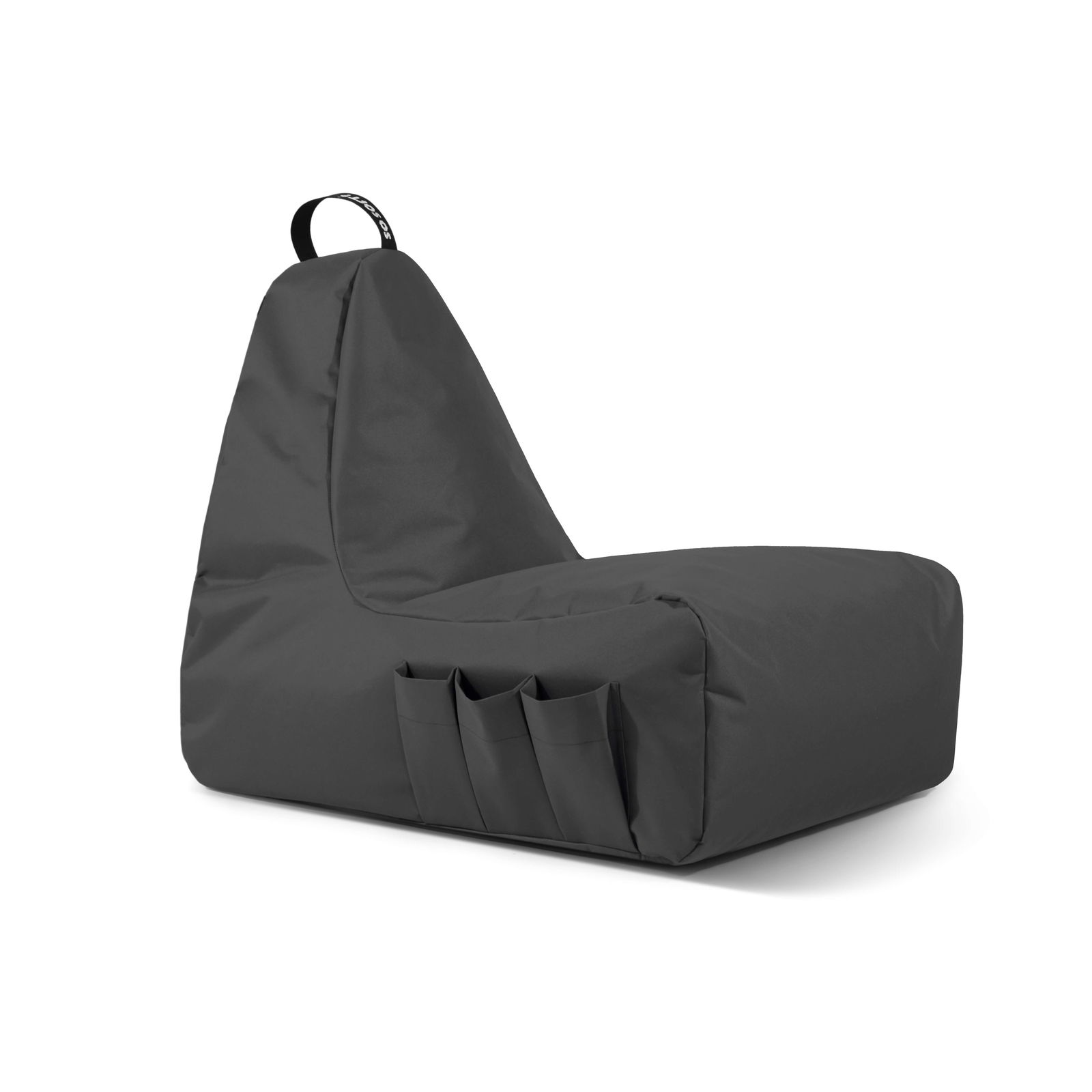 Sėdmaišis Chill Gamer XL, 90x65x55 cm, tamsiai pilka