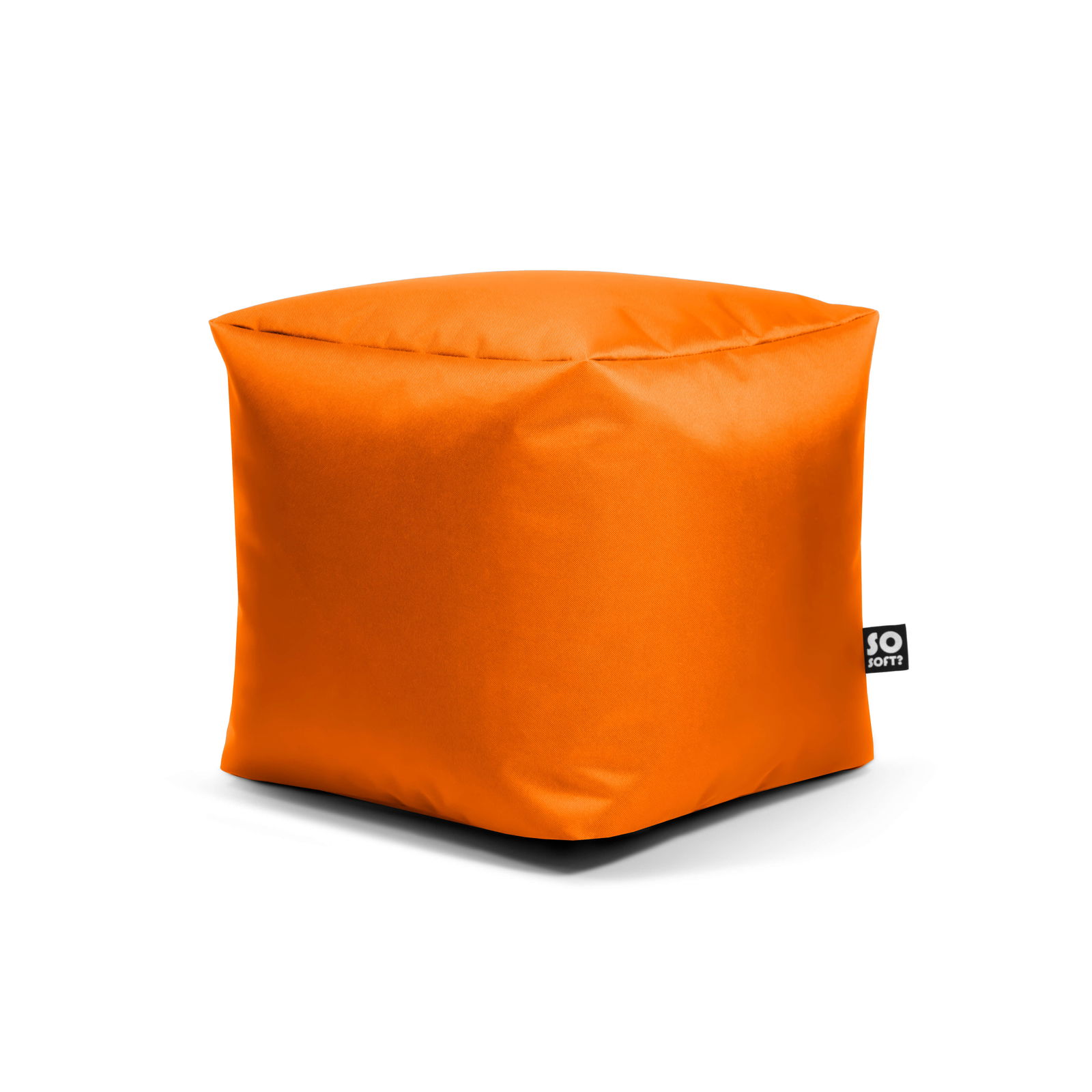 Sėdmaišis Cube M Robust, 40x40 cm, oranžinė