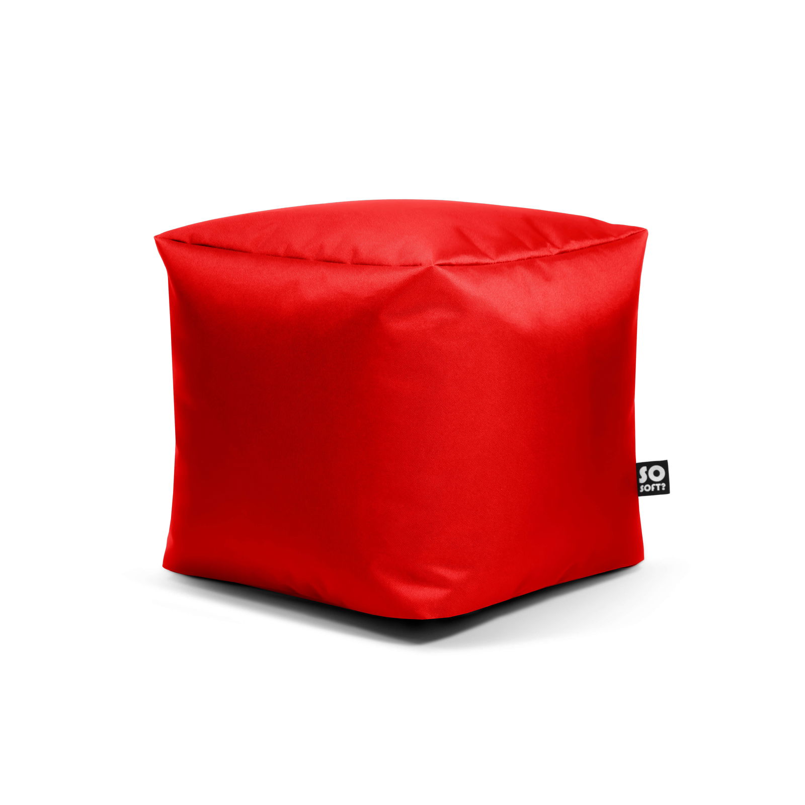 Sėdmaišis Cube M Robust, 40x40 cm, raudona