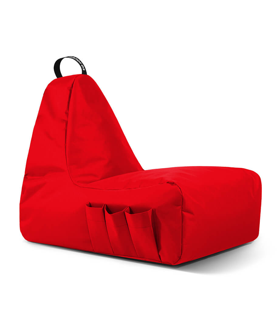 Sėdmaišis Chill Gamer XL, 90x65x55 cm, raudona