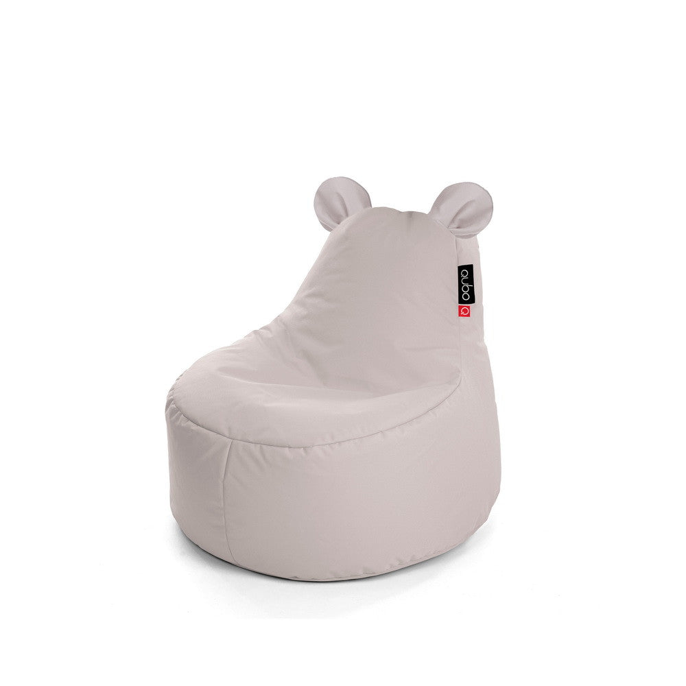Qubo™ Teddy Silver POP FIT sėdmaišis