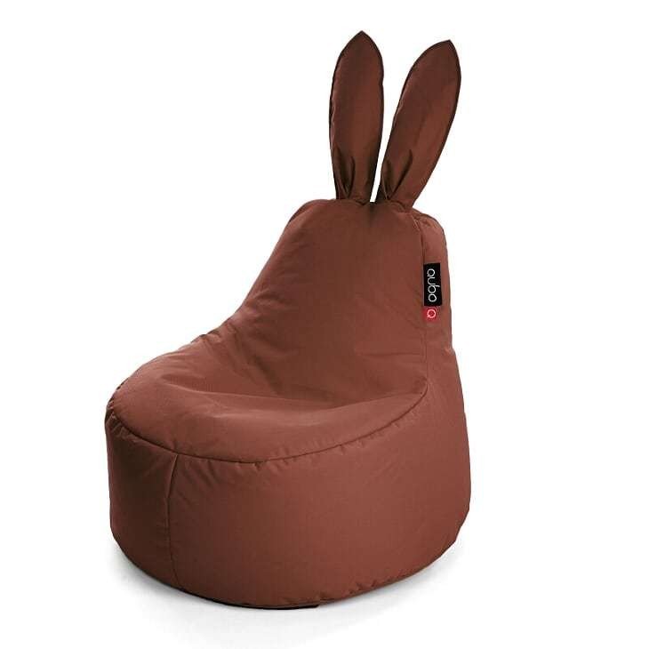 Qubo™ Baby Rabbit Cocoa POP FIT sėdmaišis