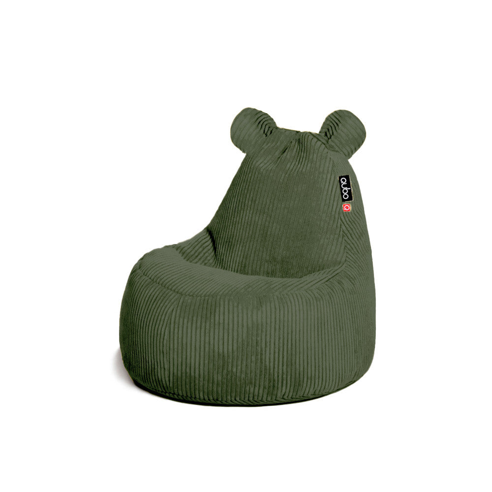 Qubo™ Teddy Moss FEEL FIT sėdmaišis