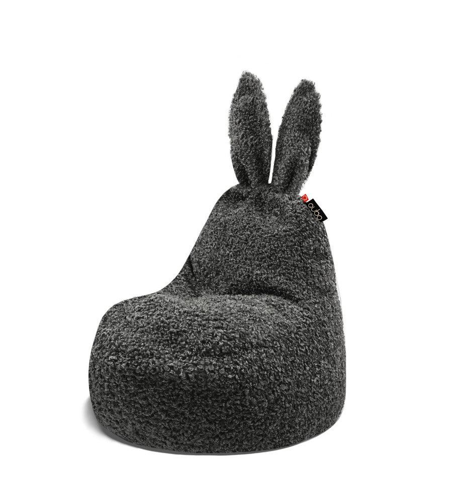 Qubo™ Baby Rabbit Twig FLUFFY FIT sėdmaišis
