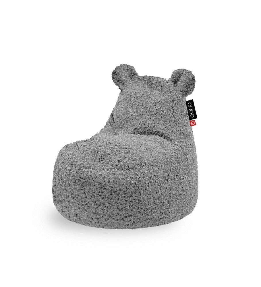 Qubo™ Teddy Linden FLUFFY FIT sėdmaišis
