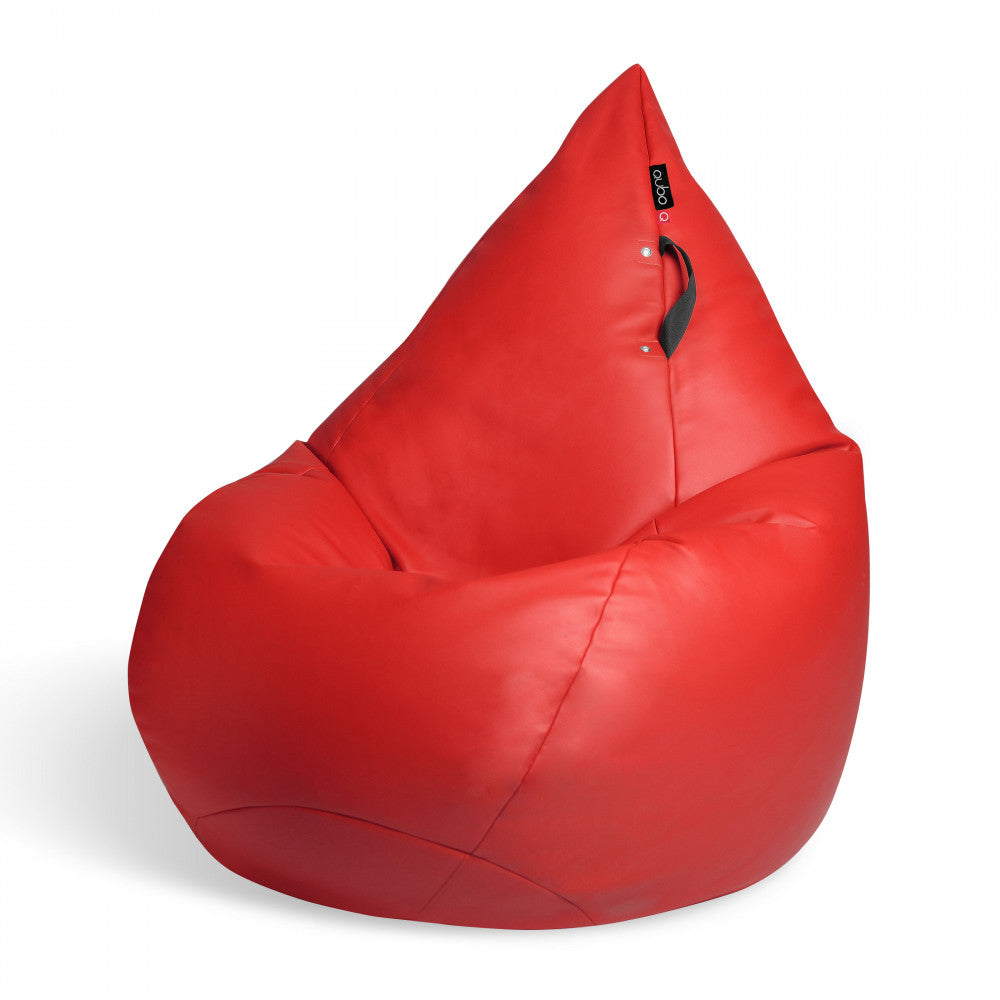 Qubo™ Wave Drop Strawberry SOFT FIT sėdmaišis
