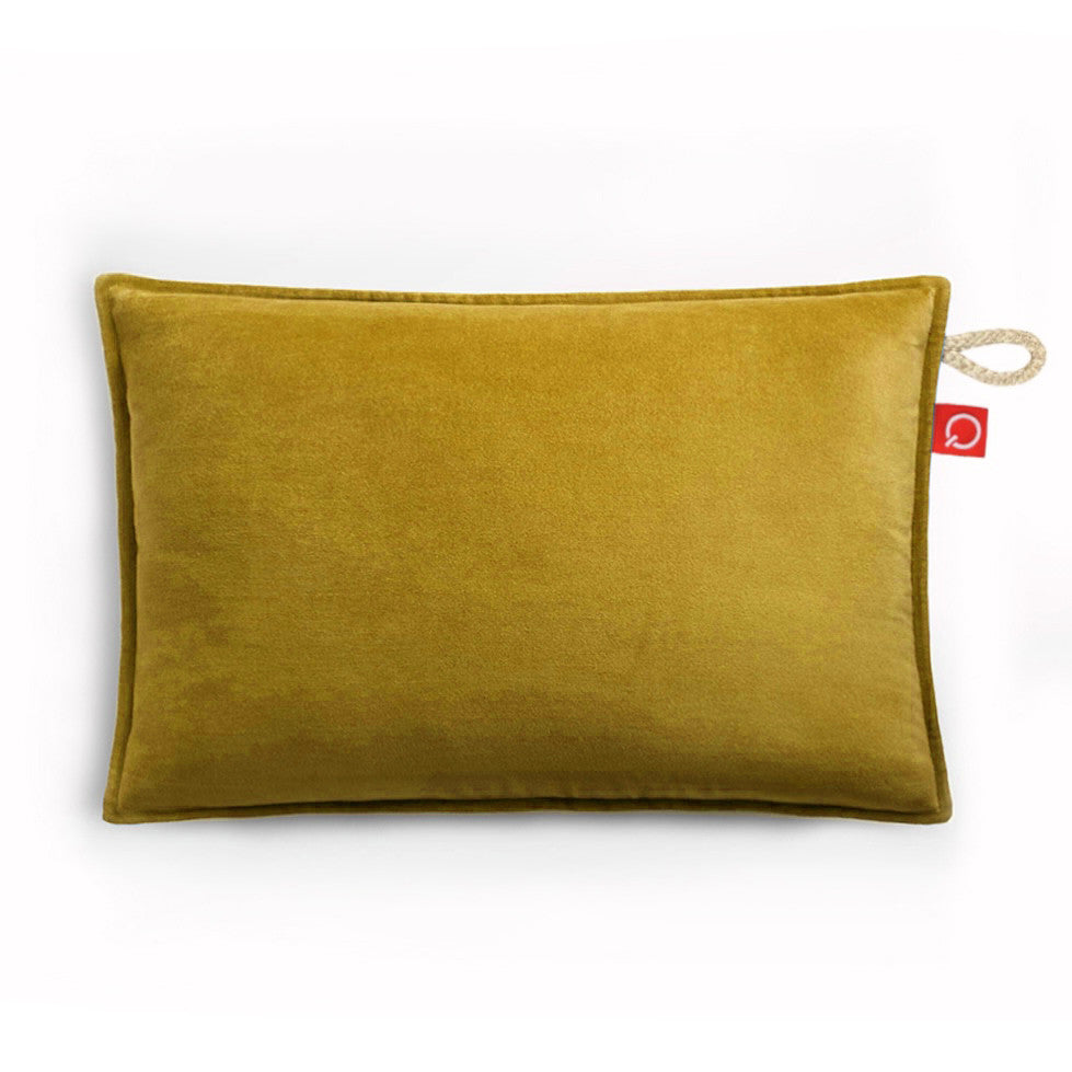 Qubo™ Tua Mustard VELVET LAYER sėdmaišis