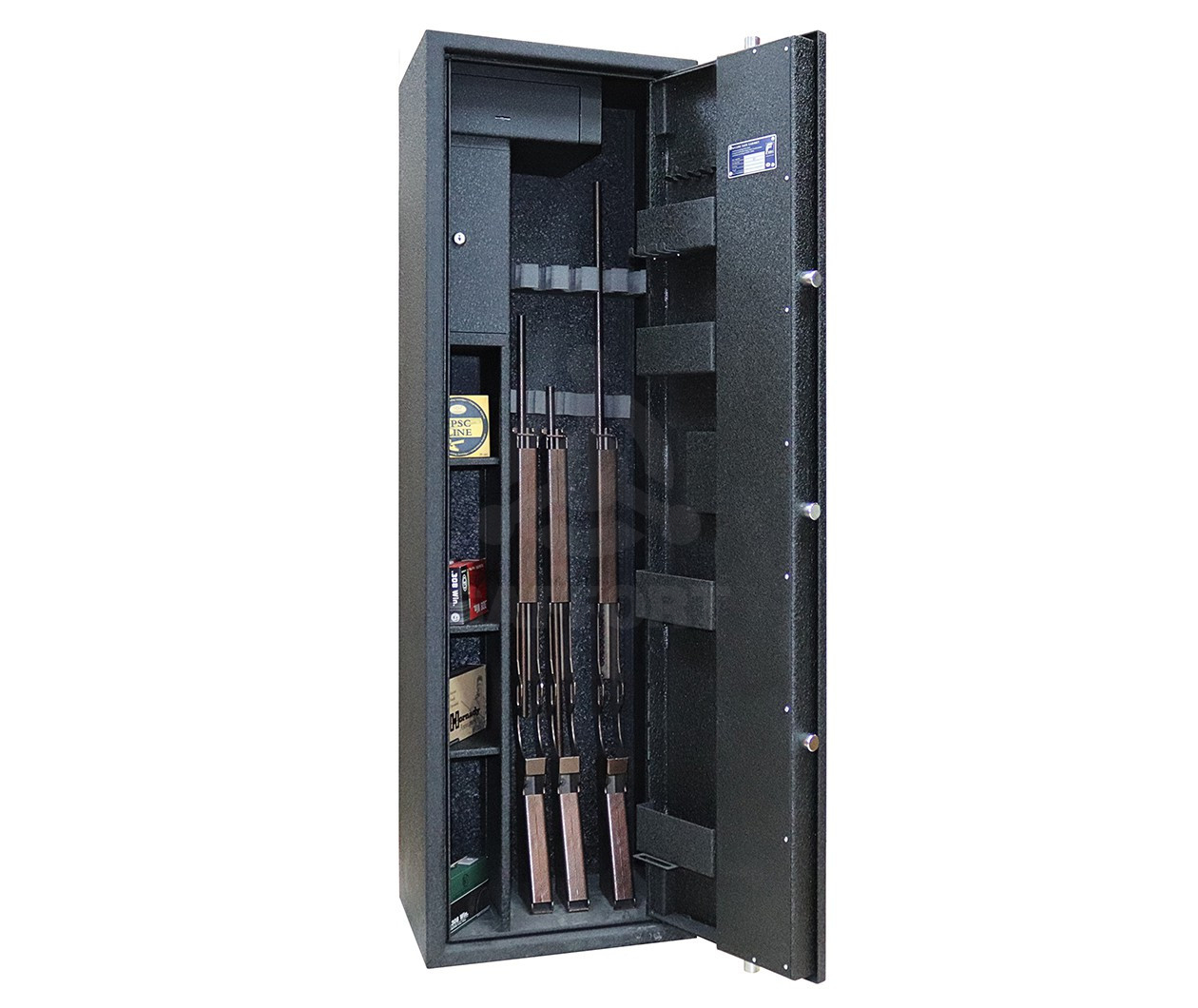 Griffon GE.450 E BLACK CR seifas šautuvams, pistoletams ir amunicijai
