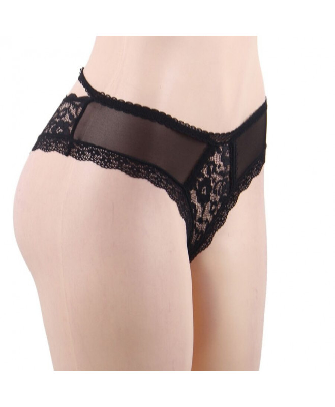 QUEEN LINGERIE FLORAL LACE PANTIES : Dydis - L/XL