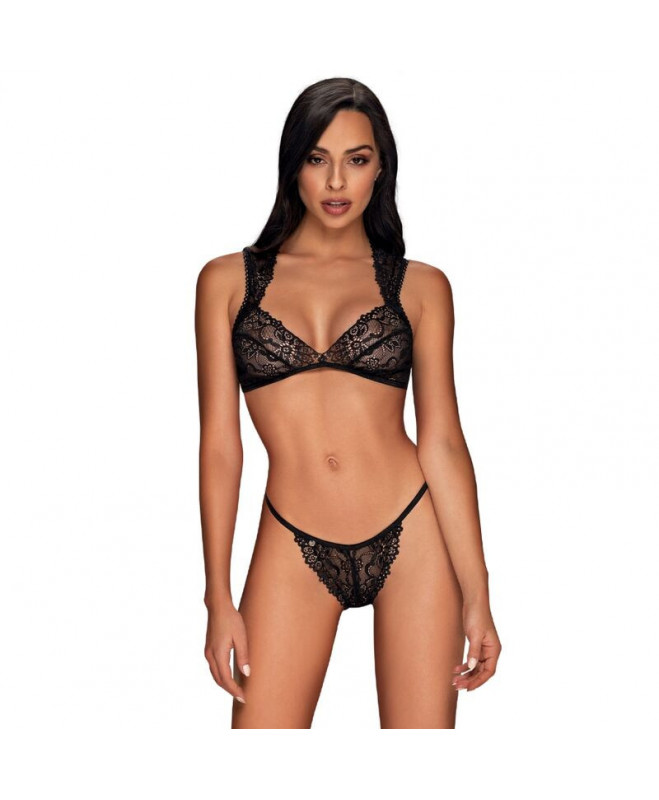 OBSESSIVE ELISETTA TWO PIECES SET : Dydis - S/M