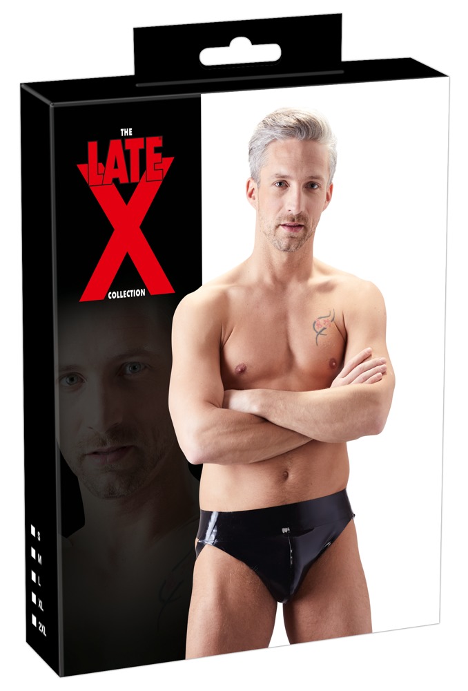 Men's latex jockstrap m