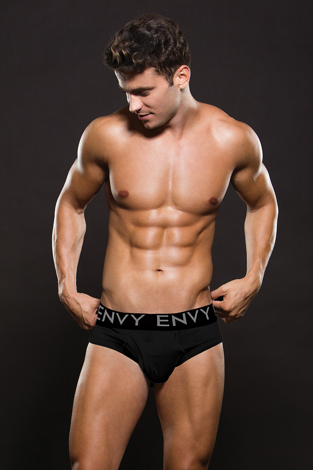 ENVY MODERN BASICS BRIEF BLACK, S/M