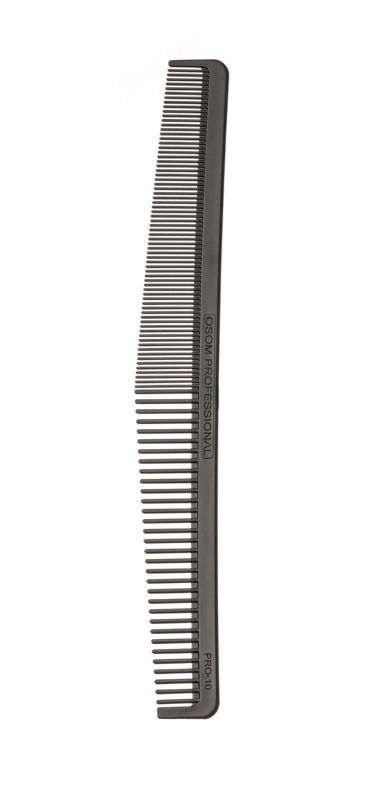 Plaukų šukos OSOM Professional Black Cutting Comb OSOMPRO10BLK, antibakterinės