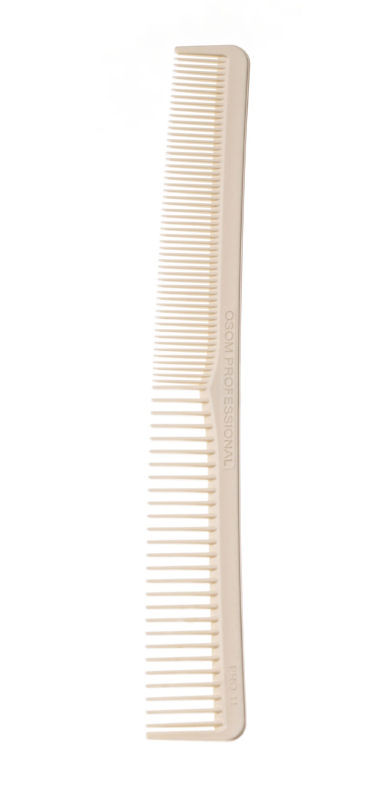 Plaukų šukos OSOM Professional White Cutting Comb OSOMPRO11WHT, antibakterinės