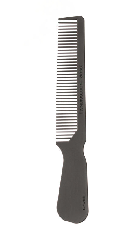 Plaukų šukos OSOM Professional Black Cutting Comb OSOMPRO71BLK, antibakterinės