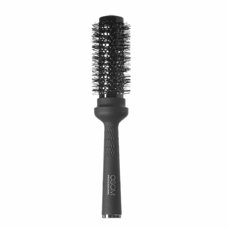 Apvalus šepetys plaukams OSOM Professional OSOM01408 33 mm, skirtas plaukų džiovinimui ir formavimui, su nailono spygliukais
