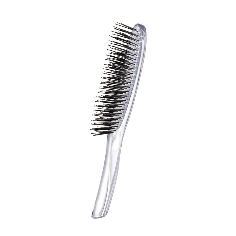 Šepetys plaukams OSOM Professional Scalp & Detangling Brush OSOM01860, skirtas plaukų iššukavimui, 21 cm, skaidrus
