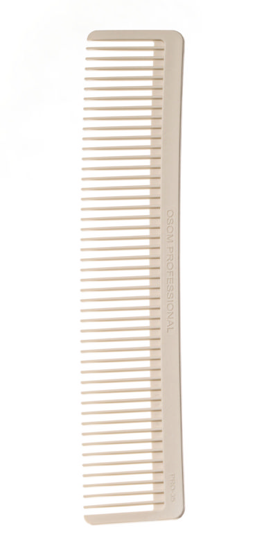Plaukų šukos OSOM Professional White Cutting Comb OSOMPRO35WHT, antibakterinės