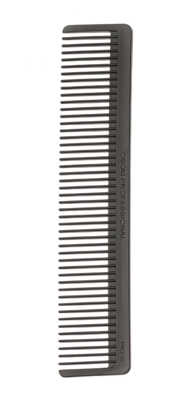 Plaukų šukos OSOM Professional Black Cutting Comb OSOMPRO35BLK, antibakterinės