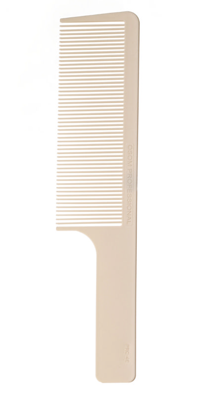 Plaukų šukos OSOM Professional White Cutting Comb OSOMPRO40WHT, antibakterinės