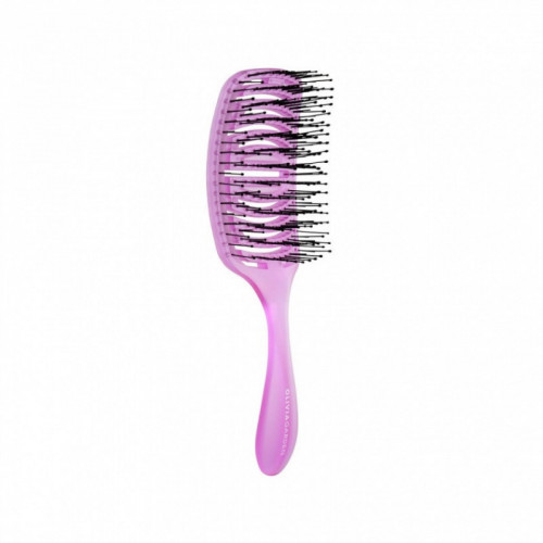 Olivia Garden iDETANGLE Pride Brush Lankstus iššukavimo šepetys, Purple