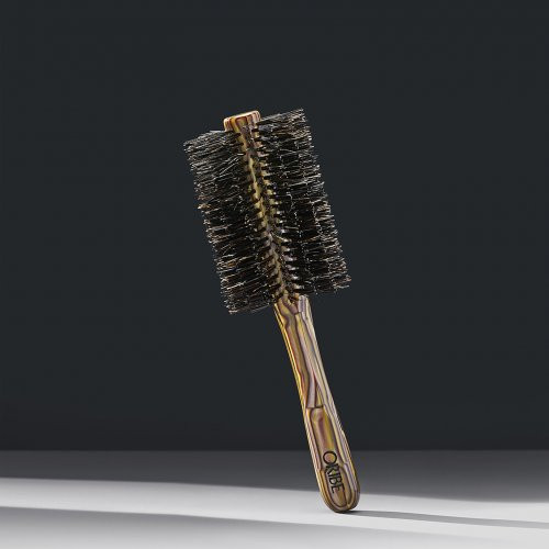 Oribe Italian Resin Round Brush Apvalus šepetys su šerno ir nailono šereliais, Large