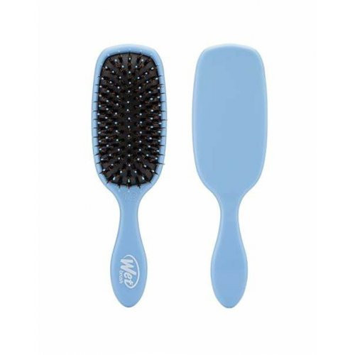 WetBrush Retail Shine Enhancer Brush Plaukų šepetys su šerno šereliais, Sky