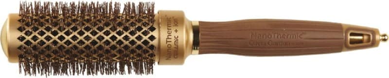 Šepetys plaukams Olivia Garden Expert Blowout Shine Wavy Bristles OG01075, 35 mm, skirtas plaukų džiovinimui ir formavimui