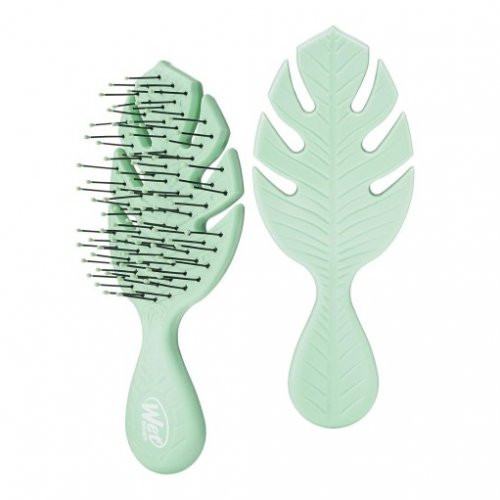 WetBrush Go Green Mini Detangler Plaukų šepetys, Green
