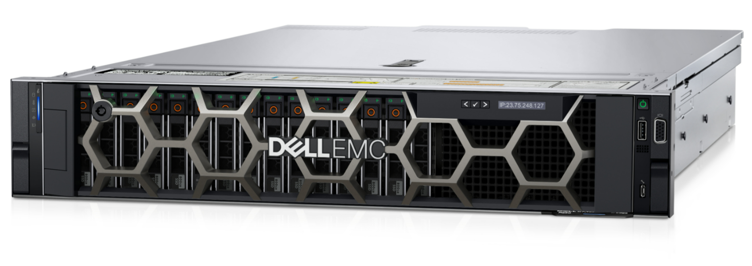 Dell PowerEdge | R550 | Rack (2U) | Intel Xeon | 1 | Silver 4310 | 12C | 24T | 2.1 GHz | 2x32GB/1x1.2TB | Up to 8 x 3.5" | Hot-swap drive bays | PERC H745 | iDRAC9 Enterprise | Power supply 2x700 W | ReadyRails Sliding Rails | No OS | Warranty Basic NBD, 36 month(s)