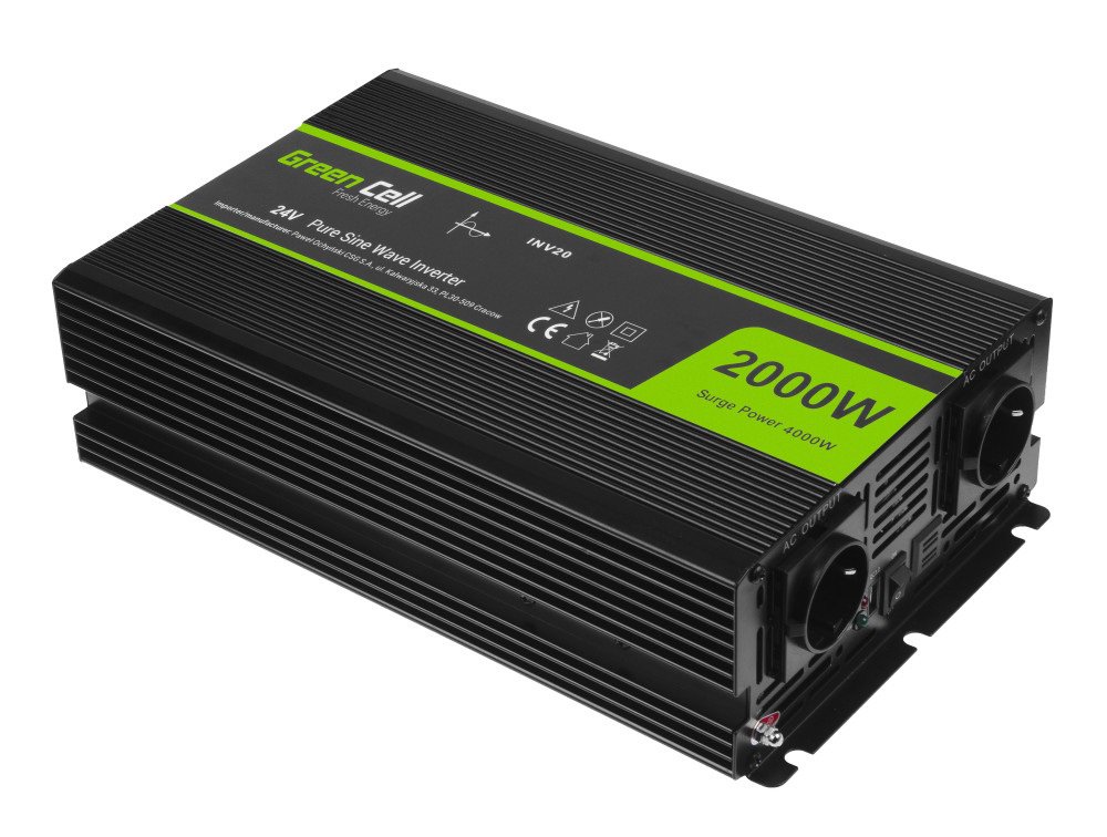 GREEN CELL Car Power Inverter 24V to 230