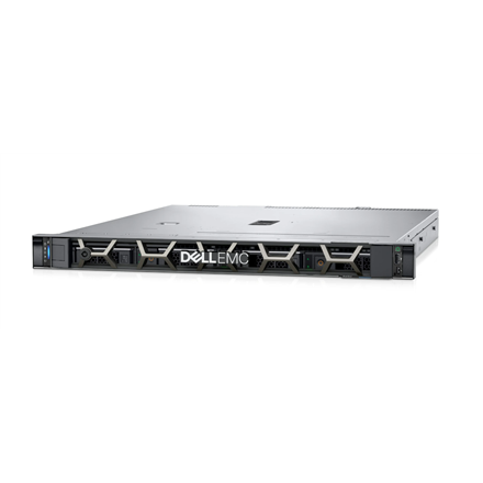 Dell PowerEdge  R250  Rack (1U)  Intel Xeon  1  E-2314  4C  4T  2.8 GHz  Up to 4 x 3