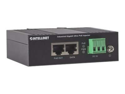INTELLINET Industrial Gigabit Ultra PoE Injector 1x 60W IEEE 802.3at/af