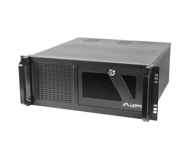 Lanberg SC01-4504-08B modulinio serverio korpusas Stovas (4U)