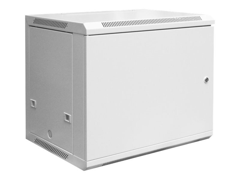 DIGITUS DN-W19 09U/450/MD Wallmount cabinet 9U 600x450mm grey RAL 7035