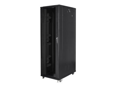 LANBERG FF01-8242-12B free-standing rack 19 self-assembly flat pack 42U/ 800x1200 black
