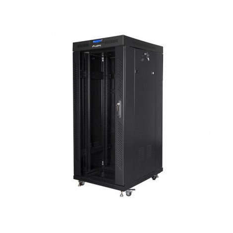 LANBERG FF01-8227-12BL free-standing rack 19inch self-assembly flat pack 27U/800x1200mm