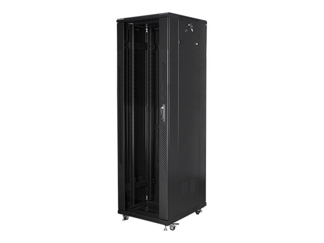 LANBERG rack cabinet 19inch 42U 600x1000 black mesh door LCD