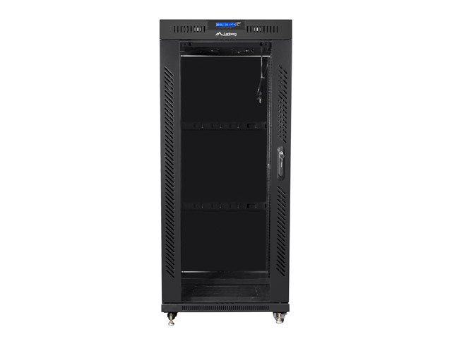 LANBERG FREE STANDING 19" RACK CABINET 27U 600x800 BLACK