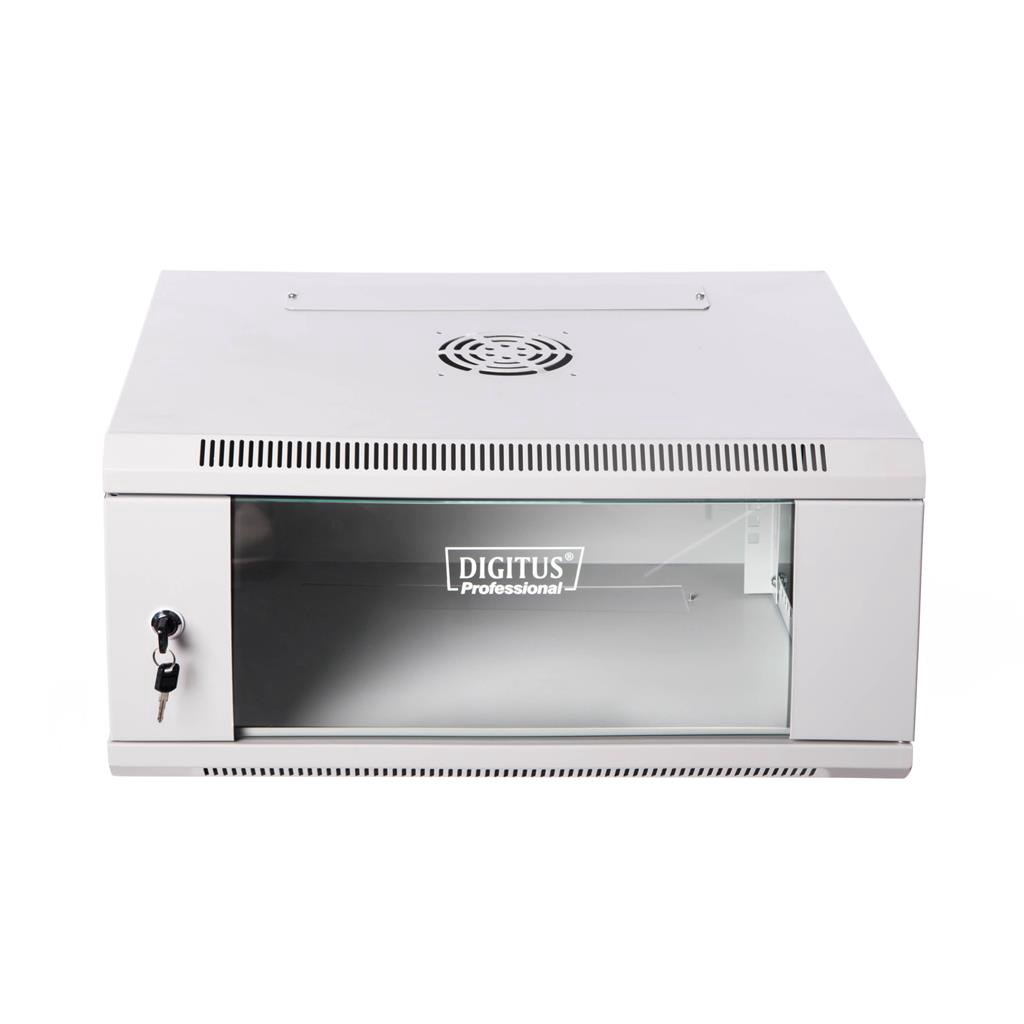 Pakabinama spinta DIGITUS 19'' 4U 600x450 RAL7035