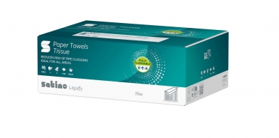 276580 Rankų valymo servetėlės Wepa Satino Liquify Z-fold 276580