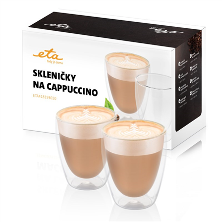 Puodeliai ETA ETA418193010 For cappuccino coffee 2vnt