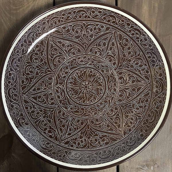 Leganas plovui (uzbekiška lėkštė) skersmuo 37 cm | Karandash