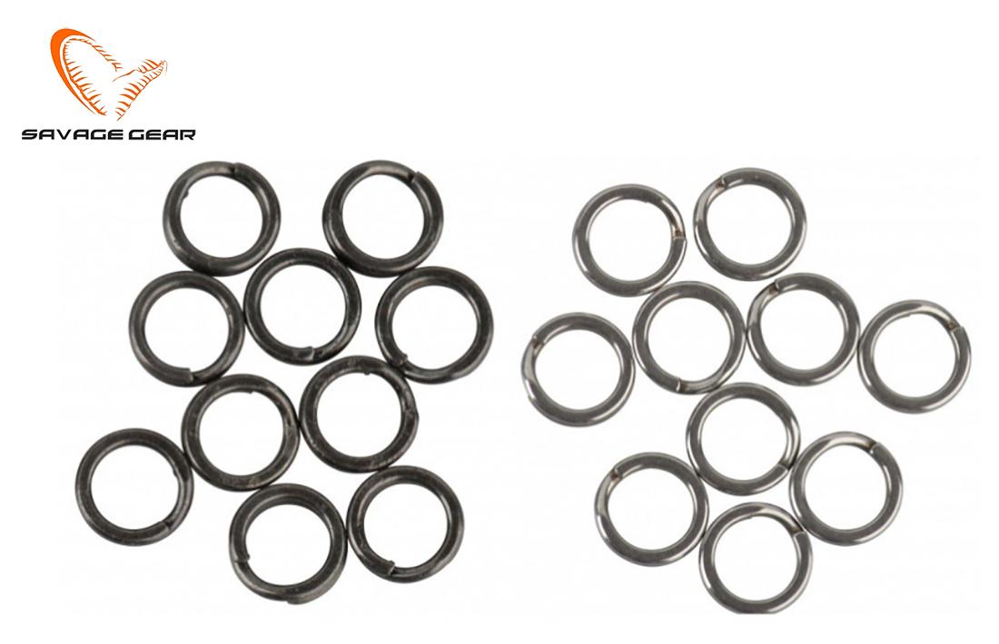 Sujungimo Žiedeliai Savage Gear Split Ring 5,5 mm TLT išsiuntimas 2-4 d.