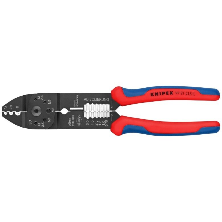 Replės laidų užspaudimui ir nuvalymui 230mm KNIPEX