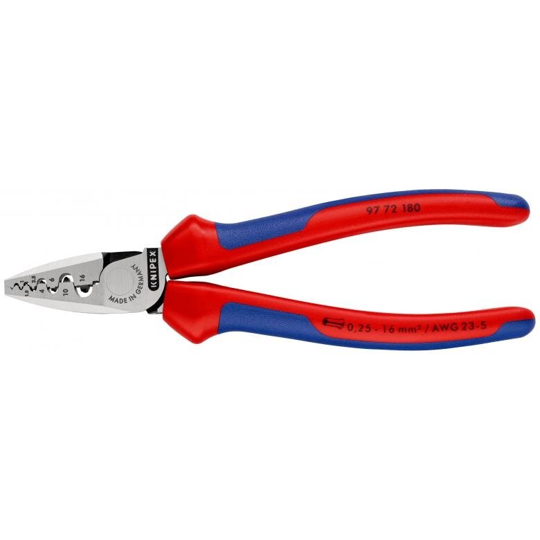 Replės laidų užspaudimui KNIPEX 180mm