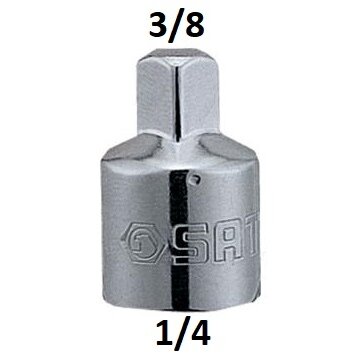 Adapteris 1/4"(F) - 3/8"(M)