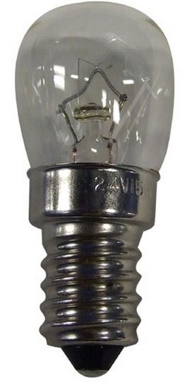 Lemputė 24V 25W E14 22x48mm