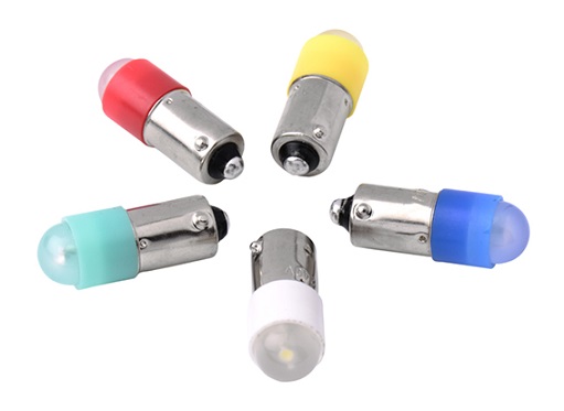 Signalinė lemputė LED BA9s 230V balta HIGHLY